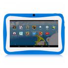 768 Kids Education Tablet PC, 7.0 inch, 1GB+8GB, Android 4.4 Allwinner A33 Quad Core Cortex A7, Support WiFi / TF Card / G-sensor, with Holder Silicone Case(Blue) - 1