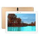 X107 4G Phone Call Tablet PC, 10.1 inch, 4GB+64GB, Android 9.0 MT6762 Octa Core 64-bits, Support Dual SIM / WiFi / Bluetooth / GPS / OTG(Gold) - 1