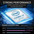 CENAVA F158G Notebook, 15.6 inch, 8GB+512GB, Windows 10 Intel Core i3-6157U Dual Core Up to 2.40 GHz, Support TF Card & Bluetooth & WiFi & Micro HDMI, US/EU Plug(Silver) - 14