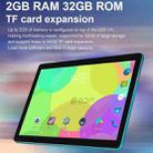 BDF H1 3G Phone Call Tablet PC, 10.1 inch, 2GB+32GB, Android 9.0, MTK8321 Octa Core Cortex-A7, Support Dual SIM & Bluetooth & WiFi & GPS, EU Plug(Green) - 15