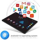 BDF M107 4G Phone Call Tablet PC, 10.1 inch, 4GB+64GB, Android 11, MTK6762 Octa Core, Support Dual SIM & Bluetooth & WiFi & GPS, EU Plug(Black) - 10