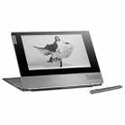 Lenovo ThinkBook Plus Laptop 5BCD, 13.3 inch, 16GB+512GB, Windows 10 Professional Edition, Intel Core i5-10210U Quad Core up to 4.2GHz, with E-ink Screen, Support WiFi 6 & Bluetooth, US Plug (Silver Gray) - 1