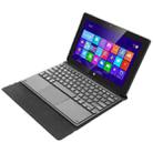 UNIWA WinPad BT301 2 in 1 Tablet, 10.1 inch, 4GB+64GB, Windows 10 Home, Intel Gemini Lake N4120 Quad Core, with Keyboard, Support WiFi & BT & HDMI & OTG, US Plug(Black) - 1