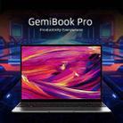 CHUWI GemiBook Pro, 14 inch, 8GB+256GB, Windows 10 Home, Intel Gemini Lake J4125 Quad Core 2.0GHz, Support WiFi 6 / Bluetooth / TF Card Extension (Dark Gray) - 2