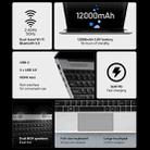 ALLDOCUBE GTBook 13 Pro Laptop, 13.5 inch, 12GB+256GB, Windows 11 Intel Celeron N5100 Quad Core, Support TF Card & Bluetooth & Dual Band WiFi(Silver) - 11
