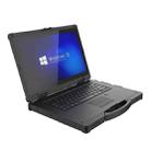 CENAVA W14G Rugged Laptop, 14 inch, 16GB+256GB, IP67 Waterproof Shockproof Dustproof, Windows10 Intel Core i7-8550U Quad Core, Support Fingerprint Login/GPS/WiFi/BT(Black) - 1
