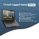 CENAVA W14G Rugged Laptop, 14 inch, 16GB+256GB, IP67 Waterproof Shockproof Dustproof, Windows10 Intel Core i7-8550U Quad Core, Support Fingerprint Login/GPS/WiFi/BT(Black) - 8