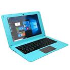 F2 Laptop, 10.1 inch, 2GB+16GB, Windows 10 OS,  Intel Atom X5-Z8350 Quad Core CPU 1.44Ghz-1.92Ghz , Support TF Card & Bluetooth & WiFi & HDMI, US Plug(Blue) - 1