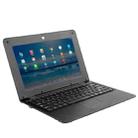 F5 Laptop, 10.1 inch, 1GB+8GB, Android 6.0 OS,  Allwinner A33 Quad Core 1.8GHz CPU, Support SD Card & Bluetooth & WiFi & RJ45, US Plug (Black) - 1