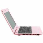 F5 Laptop, 10.1 inch, 1GB+8GB, Android 6.0 OS,  Allwinner A33 Quad Core 1.8GHz CPU, Support SD Card & Bluetooth & WiFi & RJ45, US Plug (Pink) - 5