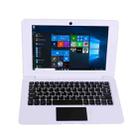 PC-A133 10.1 inch Laptop, 4GB+128GB, Android 12.0 OS,  Allwinner A133 Quad Core CPU, Support TF Card & Bluetooth & WiFi, EU Plug(White) - 2