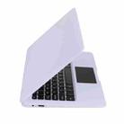 PC-A133 10.1 inch Laptop, 4GB+128GB, Android 12.0 OS,  Allwinner A133 Quad Core CPU, Support TF Card & Bluetooth & WiFi, EU Plug(White) - 4