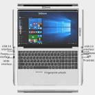 HONGSAMDE F152 Notebook, 15.6 inch, 12GB+128GB, Fingerprint Unlock, Windows 10 Intel Celeron J4105 Quad Core 1.5-2.5GHz, Support TF Card & Bluetooth & WiFi & HDMI, US Plug(Rose Gold) - 7