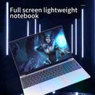 HONGSAMDE F152 Notebook, 15.6 inch, 12GB+256GB, Fingerprint Unlock, Windows 10 Intel Celeron J4105 Quad Core 1.5-2.5GHz, Support TF Card & Bluetooth & WiFi & HDMI, US Plug(Rose Gold) - 4