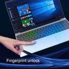 HONGSAMDE F152 Notebook, 15.6 inch, 12GB+256GB, Fingerprint Unlock, Windows 10 Intel Celeron J4105 Quad Core 1.5-2.5GHz, Support TF Card & Bluetooth & WiFi & HDMI, US Plug(Rose Gold) - 12