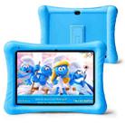 Qunyico Y10 Kids Tablet PC, 10.1 inch, 2GB+32GB, Android 10 Allwinner A100 Quad Core CPU, Support 2.4G WiFi / Bluetooth, Global Version with Google Play, US Plug (Blue) - 1