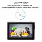 Q88 Kids Education Tablet PC, 7.0 inch, 512MB+8GB, Android 4.4 Allwinner A33 Quad Core, WiFi, Bluetooth, OTG, FM, Dual Camera, with Silicone Case (Black) - 9