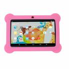 Q88 Kids Education Tablet PC, 7.0 inch, 512MB+8GB, Android 4.4 Allwinner A33 Quad Core, WiFi, Bluetooth, OTG, FM, Dual Camera, with Silicone Case (Pink) - 2
