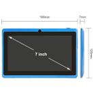 Q88 Kids Education Tablet PC, 7.0 inch, 512MB+8GB, Android 4.4 Allwinner A33 Quad Core, WiFi, Bluetooth, OTG, FM, Dual Camera, with Silicone Case (Blue) - 5
