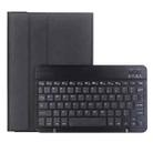 AW11 Detachable Lambskin Texture Ultra-thin TPU Bluetooth Keyboard Leather Tablet Case with Stand For Huawei MatePad 11 2021(Black) - 1