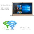 ONDA Xiaoma 31 Laptop, 13.3 inch, 4GB+32GB+128GB SSD, Fingerprint Identification, Windows 10, Intel Apollo Lake N3450 Quad Core 2.2GHz, Support TF Card Extension, Dual Band WiFi, Bluetooth, US Plug(Gold) - 9