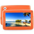 Astar Kids Education Tablet, 7.0 inch, 1GB+16GB, Android 4.4 Allwinner A33 Quad Core, with Silicone Case(Orange) - 1