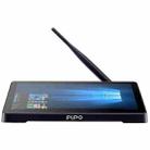 PiPo H10PRO All-in-One Mini PC, 10.1 inch, 8GB+128GB, Windows 10 Intel Celeron J4125 Quad Core up to 2.7GHz, Support WiFi & BT & TF Card & HDMI & RJ45, US Plug(Black) - 2