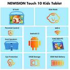 Pritom M10 Kids Tablet PC, 2GB+64GB, 10.1 inch Android 13 Unisoc SC7731E Quad Core CPU, Global Version with Google Play, EU Plug (Blue) - 3