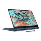 Lenovo ThinkBook 14s Yoga 1JCD Laptop, 14 inch, 16GB+512GB, Windows 10 Professional Edition, Intel Core i5-1135G7 Quad Core up to 4.2GHz, Support WiFi 6 & Bluetooth & HDMI, US Plug (Blue) - 2