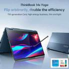 Lenovo ThinkBook 14s Yoga 1JCD Laptop, 14 inch, 16GB+512GB, Windows 10 Professional Edition, Intel Core i5-1135G7 Quad Core up to 4.2GHz, Support WiFi 6 & Bluetooth & HDMI, US Plug (Blue) - 15
