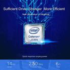 CENAVA F151 Ultrabook, 15.6 inch, 8GB+128GB, Windows 10 Intel Celeron J3455 Quad Core Up to 2.3GHz, Support TF Card & Bluetooth & Dual WiFi & Mini HDMI, US/EU Plug(Silver) - 11