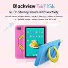 [HK Warehouse] Blackview Tab 7 Kids Tablet, 10.1 inch, 3GB+32GB, Android 11 Unisoc T310 Quad Core up to 2.0GHz, Support Dual SIM & WiFi & BT, Network: 4G, Global Version with Google Play, EU Plug(Pink) - 6