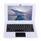 A133 10.1 inch Laptop, 2GB+16GB, Android 12,  Allwinner A133 Quad Core CPU 1.6Ghz, Support Bluetooth & WiFi, EU Plug(White) - 1