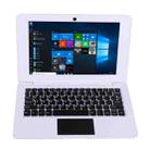 N4020 10.1 inch Laptop, 6GB+128GB, Windows 10 OS, Intel Celeron N4020 Dual Core CPU 1.1-2.8Ghz, Support & Bluetooth & WiFi & HDMI, EU Plug(White) - 1