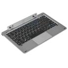 HIBOOK Tablet Special Rotating Axis Magnetic Suction Keyboard for WMC0324H(Grey) - 3