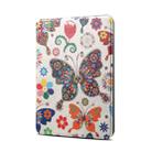 Colors Butterfly Pattern Horizontal Flip PU Leather Protective Case for Amazon Kindle Paperwhite 4 (2018), with Sleep & Wake-up Function - 1