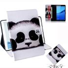 Panda Pattern Horizontal Flip Leather Case for Huawei MediaPad M5 Lite 8 / Honor Tab 5, with Holder & Card Slot & Wallet - 1