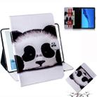 Panda Pattern Horizontal Flip Leather Case for Huawei MediaPad M5 Lite 10.1, with Holder & Card Slot & Wallet - 1