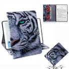 Tiger Pattern Horizontal Flip Leather Case for Amazon Kindle Paperwhite 4 (2018) / 3 / 2 / 1, with Holder & Card Slot & Wallet - 1