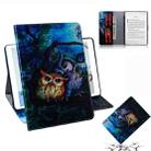 Oil Owl Pattern Horizontal Flip Leather Case for Amazon Kindle Paperwhite 4 (2018) / 3 / 2 / 1, with Holder & Card Slot & Wallet - 1