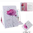 Purple Orchids Pattern Horizontal Flip Leather Case for Amazon Kindle Paperwhite 4 (2018) / 3 / 2 / 1, with Holder & Card Slot & Wallet - 1