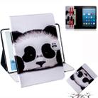 Panda Pattern Horizontal Flip Leather Case for Amazon Kindle Fire HD 8 2015/2016/2017/2018, with Holder & Card Slot & Wallet - 1