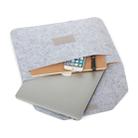 15 Inch Inner Package Phone & Tablet Case Felt Bag for iPhone 7 Plus /  iPhone 7 / Macbook Retina 15.4 inch(Grey) - 7
