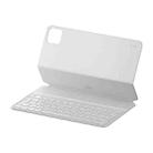 Original For Xiaomi Pad 6 / 6 Pro Keyboard Protective Leather Case (White) - 1