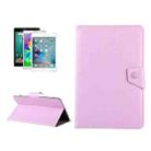 9 inch Tablets Leather Case Crazy Horse Texture Protective Case Shell with Holder for ONDA V891w, Ramos i9s Pro & Win8, Colorfly i898W & i898A(Pink) - 1