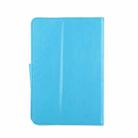9 inch Tablets Leather Case Crazy Horse Texture Protective Case Shell with Holder for ONDA V891w, Ramos i9s Pro & Win8, Colorfly i898W & i898A(Baby Blue) - 3