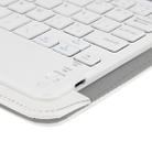 Universal Detachable Magnetic Bluetooth Keyboard Leather Case with Touchpad & Holder for 7 inch IOS & Android & Windows Tablet PC(White) - 8