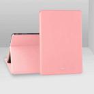 MOFI for  Huawei Honor Waterplay 10.1 inch Frosted Texture Buffer Shockproof Horizontal Flip Leather Case with Holder(Pink) - 1