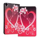 Love Pattern Universal Spring Texture TPU Protective Case for Huawei Honor Tab 5 8 inch / Mediapad M5 Lite 8 inch, with Holder - 1