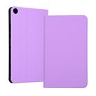 Universal Spring Texture TPU Protective Case for Huawei Honor Tab 5 8 inch / Mediapad M5 Lite 8 inch, with Holder(Purple) - 1